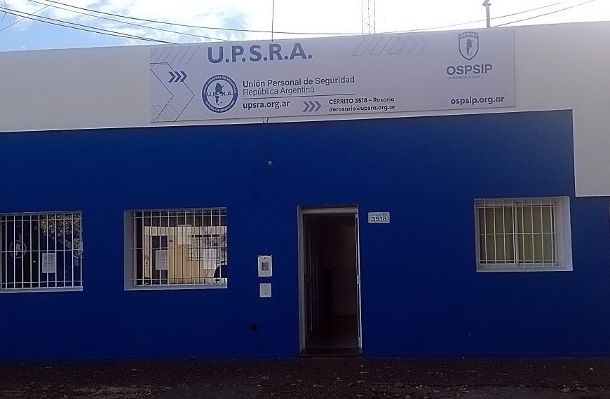 Delegación UPSRA Rosario: Una casa abierta para los trabajadores