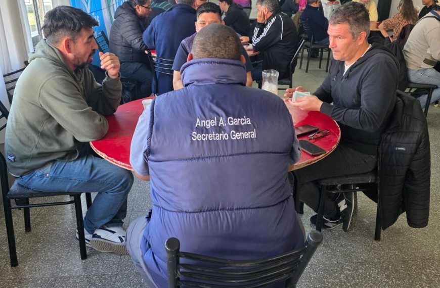 Encuentro sindical a puro truco, unidad y camaradería