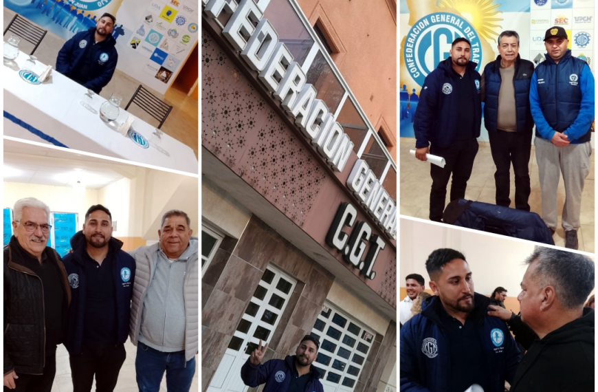 UPSRA en San Juan: respaldo firme a la renovación de la CGT con nueva representación