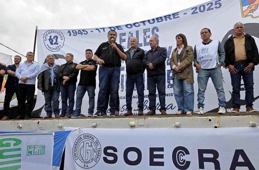 UPSRA dijo presente en el 80.º aniversario del Día de la Lealtad