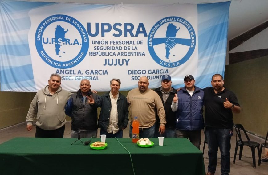 Jujuy declara de Interés Legislativo a la actividad de seguridad privada, reconociendo la labor de UPSRA dentro de la provincia